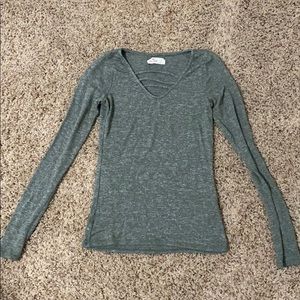 green long sleeve t shirt